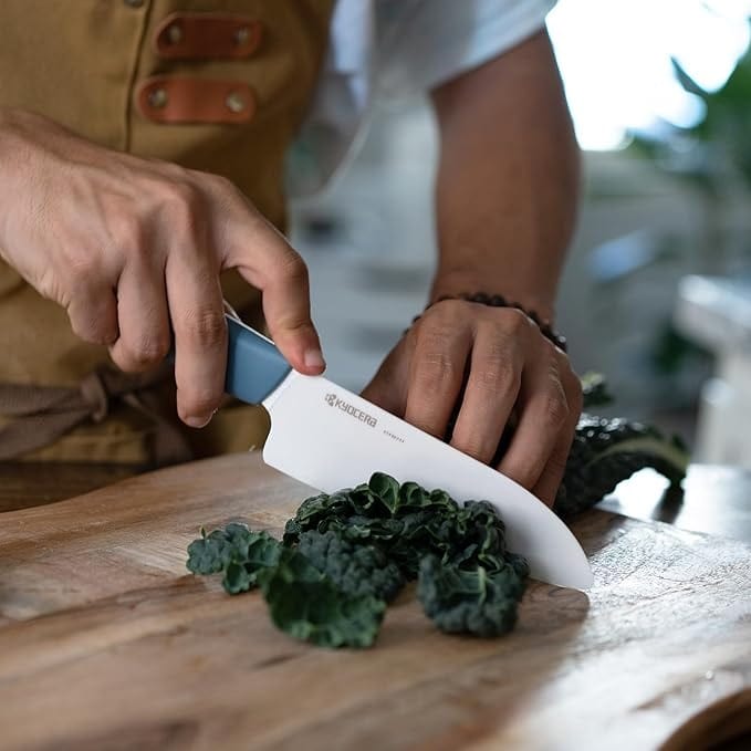 Cutlery Kyocera 40th Anniversary Knife Set - Aegean Blue