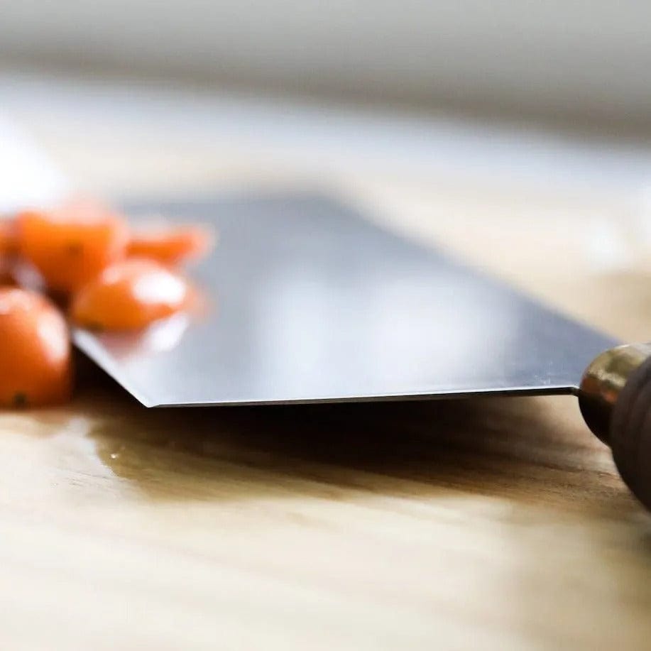 Cutlery Lamson - Classic Chinese Vegetable Cleaver - Walnut Handle - 8"