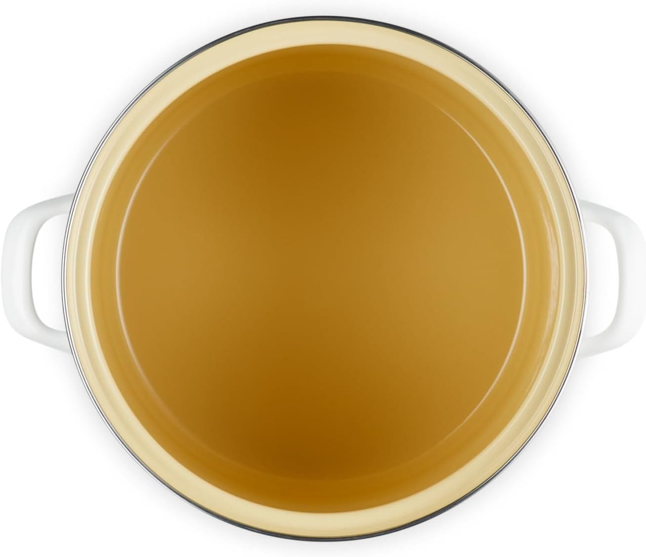 Cookware Le Creuset 10 Quart Shrimp Stockpot, White