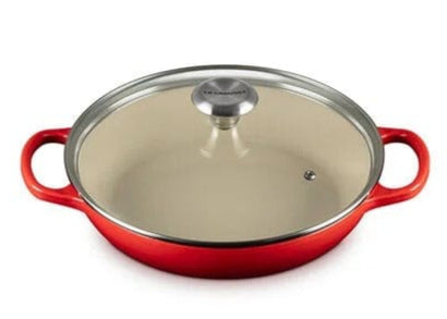 Cookware Le Creuset Braiser with Glass Lid - 2.25 Quart