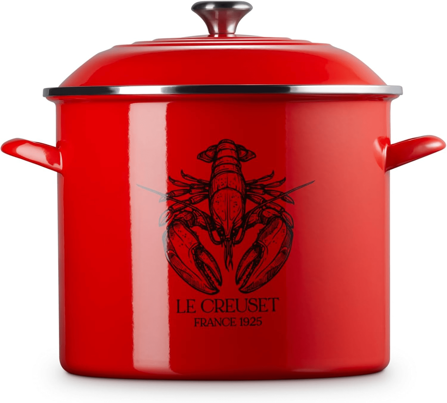 Cookware Le Creuset 20 Quart Lobster Stockpot, Carmin