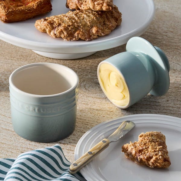 Tabletop Le Creuset Butter Crock, Sea Salt - 6oz.