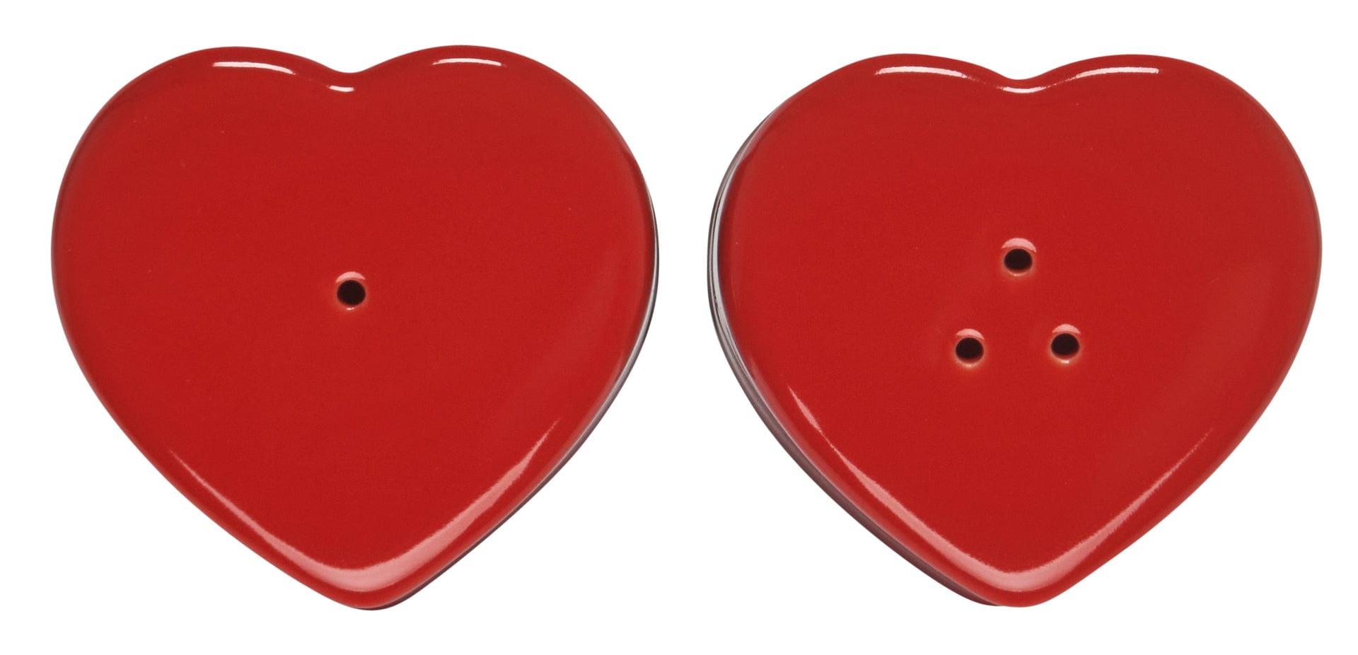 Table & Counter Accessories Le Creuset Figural Heart Salt & Pepper Shaker Set of 2 - Cerise
