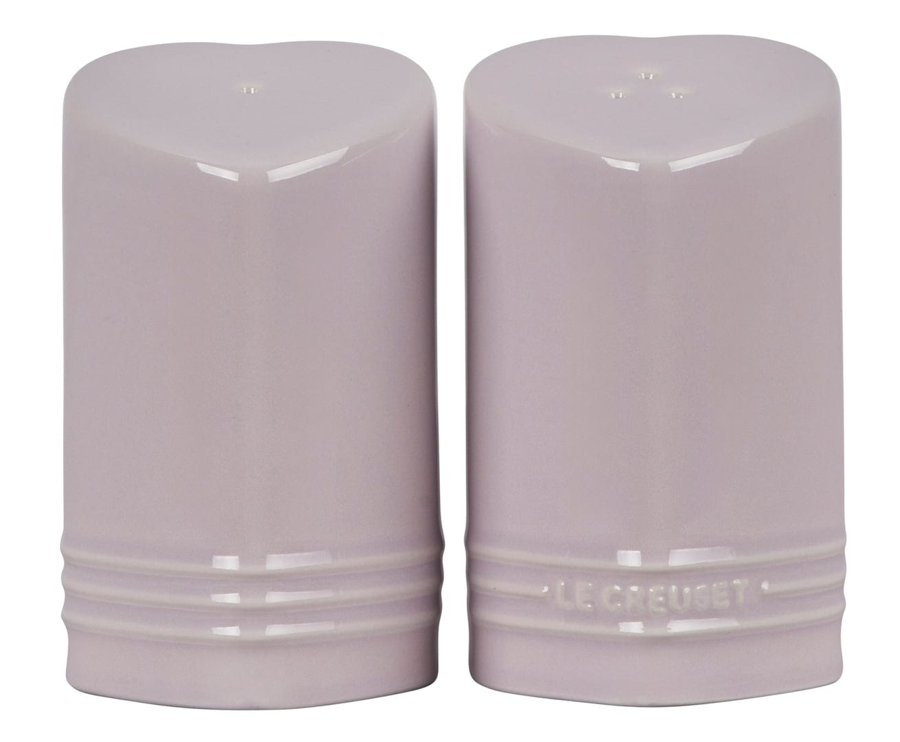 Table & Counter Accessories Le Creuset Figural Heart Salt & Pepper Shaker Set of 2 - Shallot