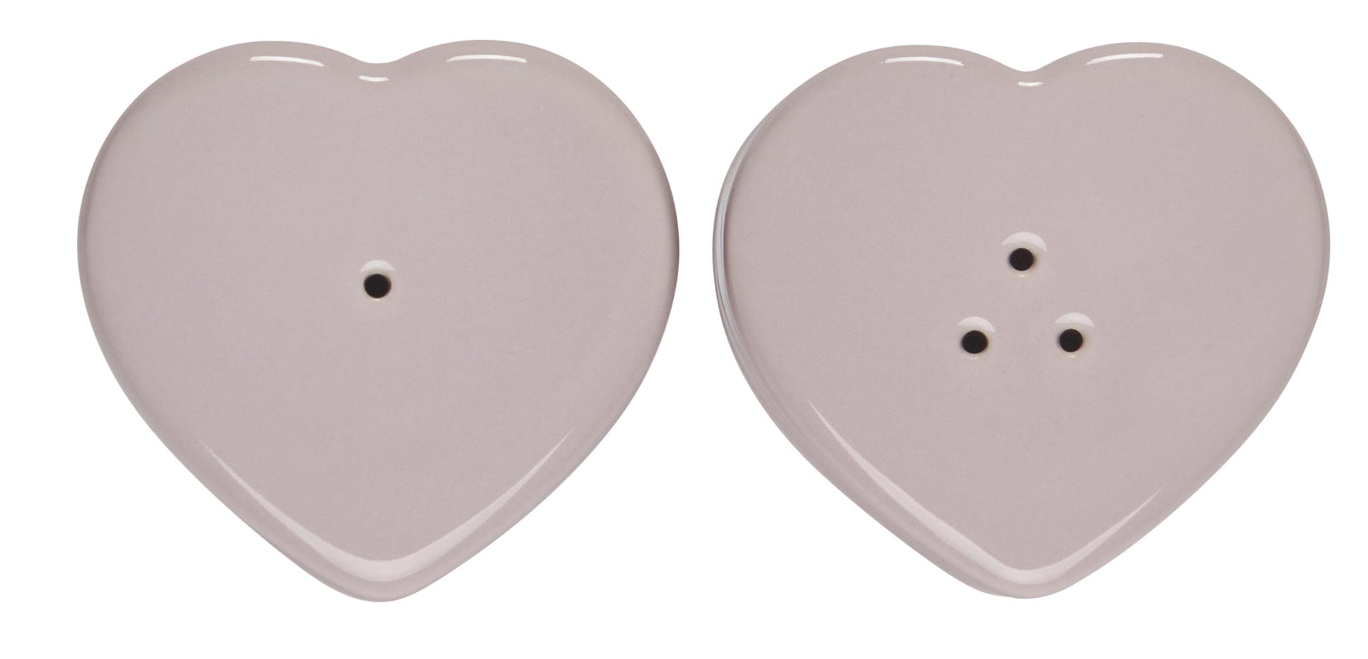 Table & Counter Accessories Le Creuset Figural Heart Salt & Pepper Shaker Set of 2 - Shallot