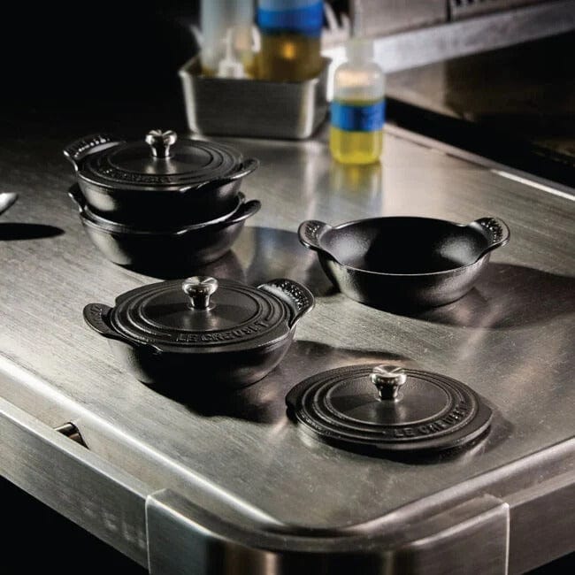 Cookware Le Creuset Gourmand Collection Braiser with Lid - Licorice - Set of Four