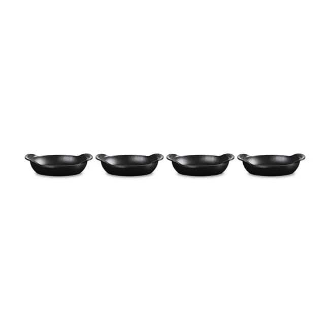 Cookware Le Creuset Gourmand Collection Oval Baker - Licorice - Set of Four