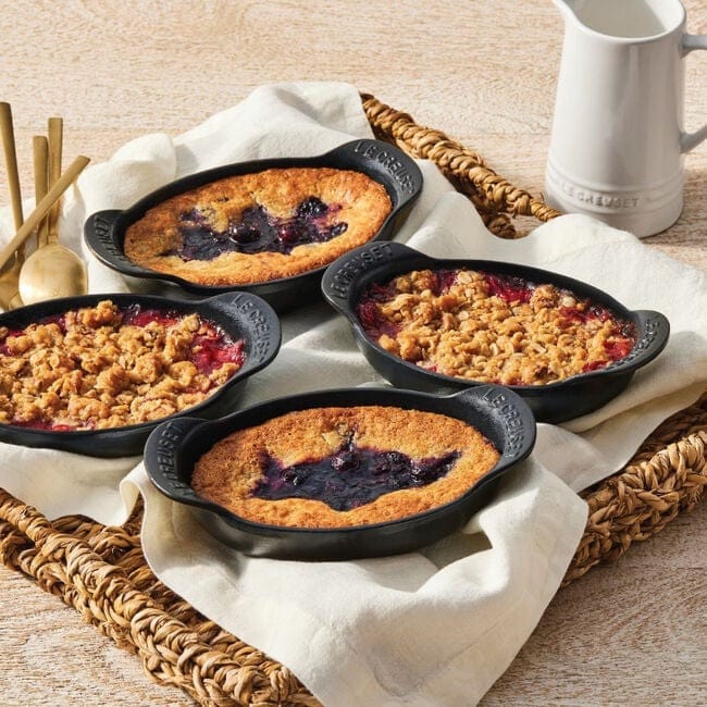 Cookware Le Creuset Gourmand Collection Oval Baker - Licorice - Set of Four