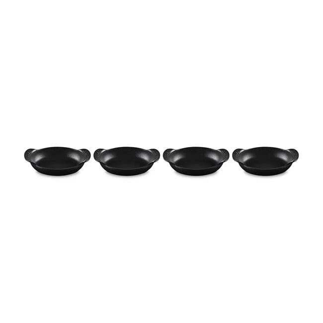 Cookware Le Creuset Gourmand Collection Oval Baker - Licorice - Set of Four