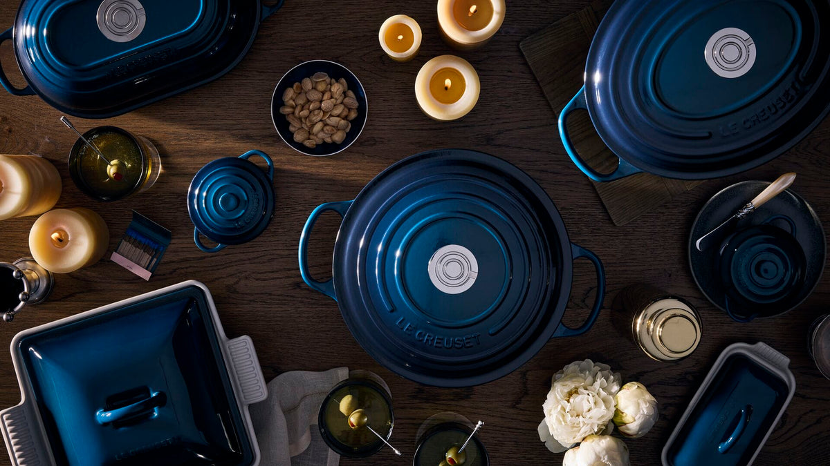 Tabletop Le Creuset Heritage Butter Dish, Nuit