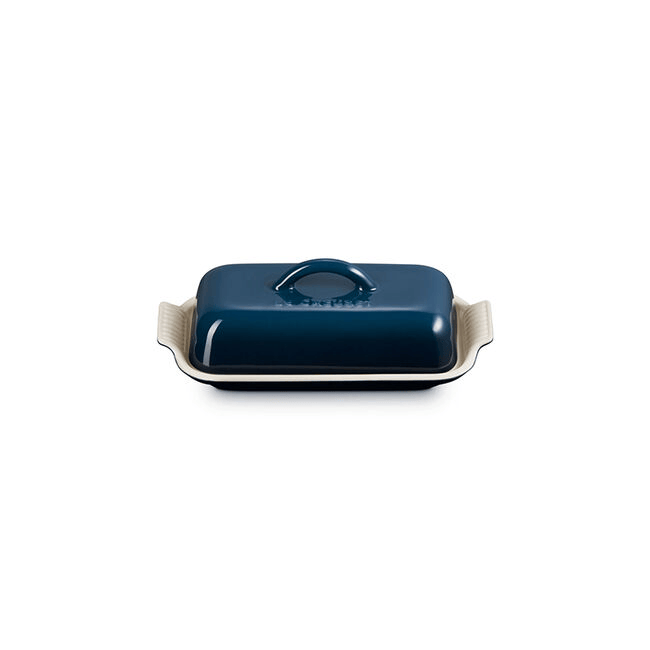 Tabletop Le Creuset Heritage Butter Dish, Nuit