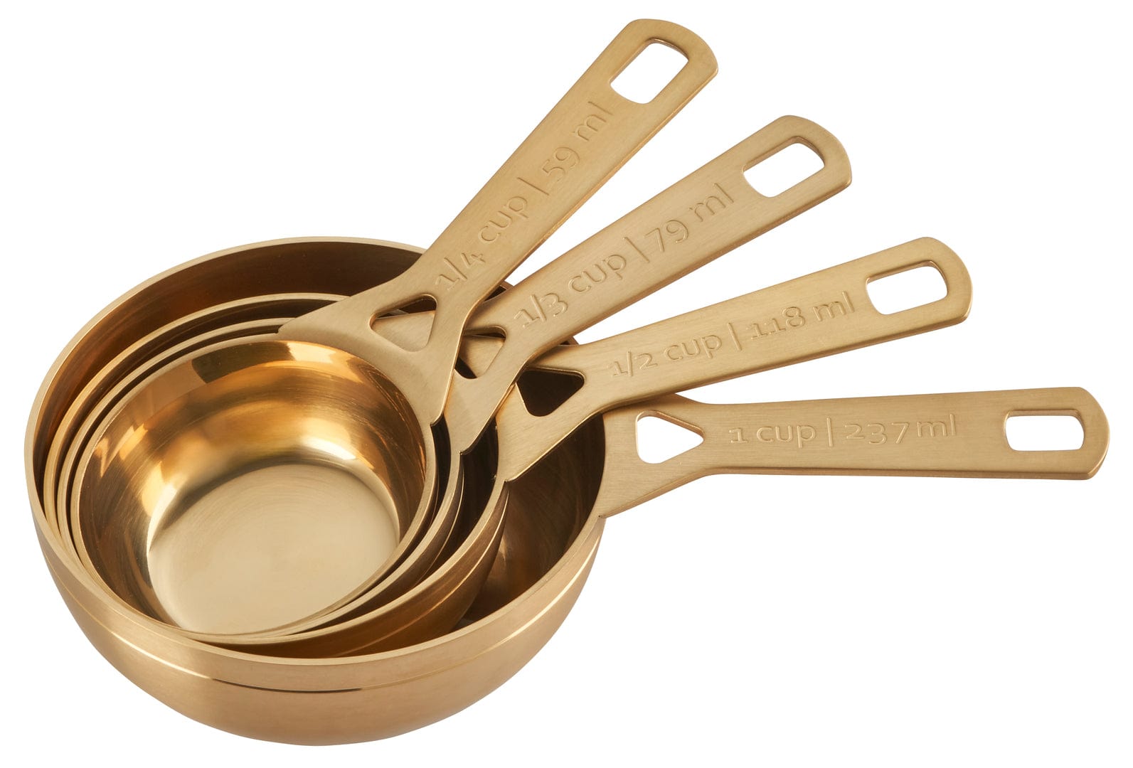 Tools & Accessories Le Creuset Measuring Cups, Gold - Set of Four