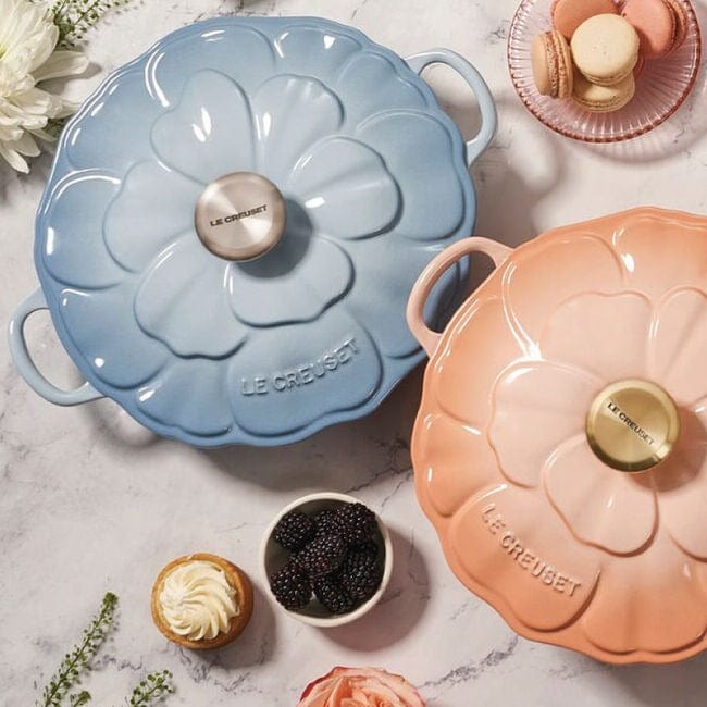 Cookware Le Creuset Petal Braiser - Coastal Blue