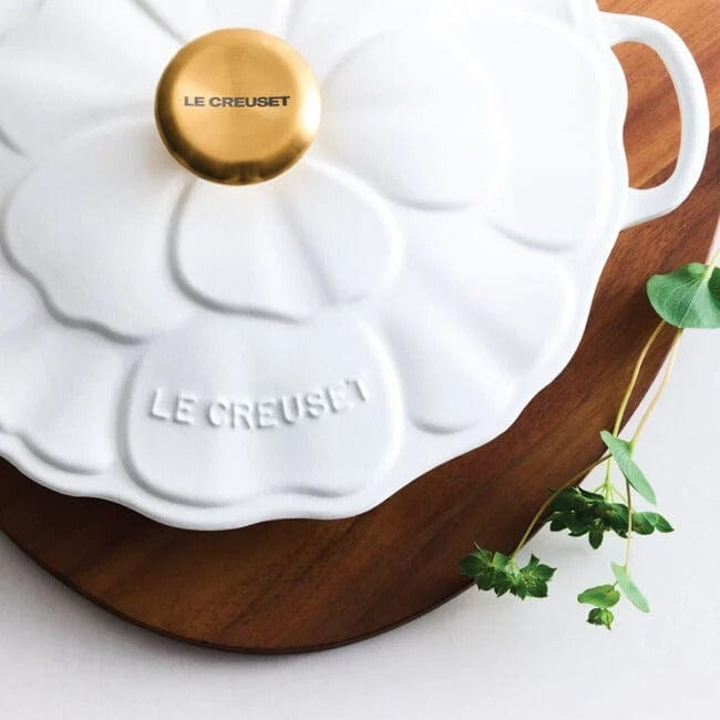 Cookware Le Creuset Petal Braiser - White