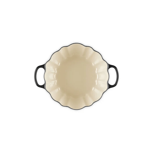 Tools & Accessories Le Creuset Pumpkin Cocotte, 4 Quart - Licorice with Gold Knob