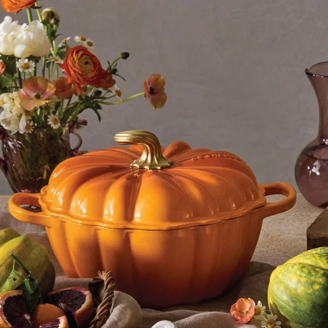 Cookware Le Creuset Pumpkin Cocotte, 4 Quart - Persimmon
