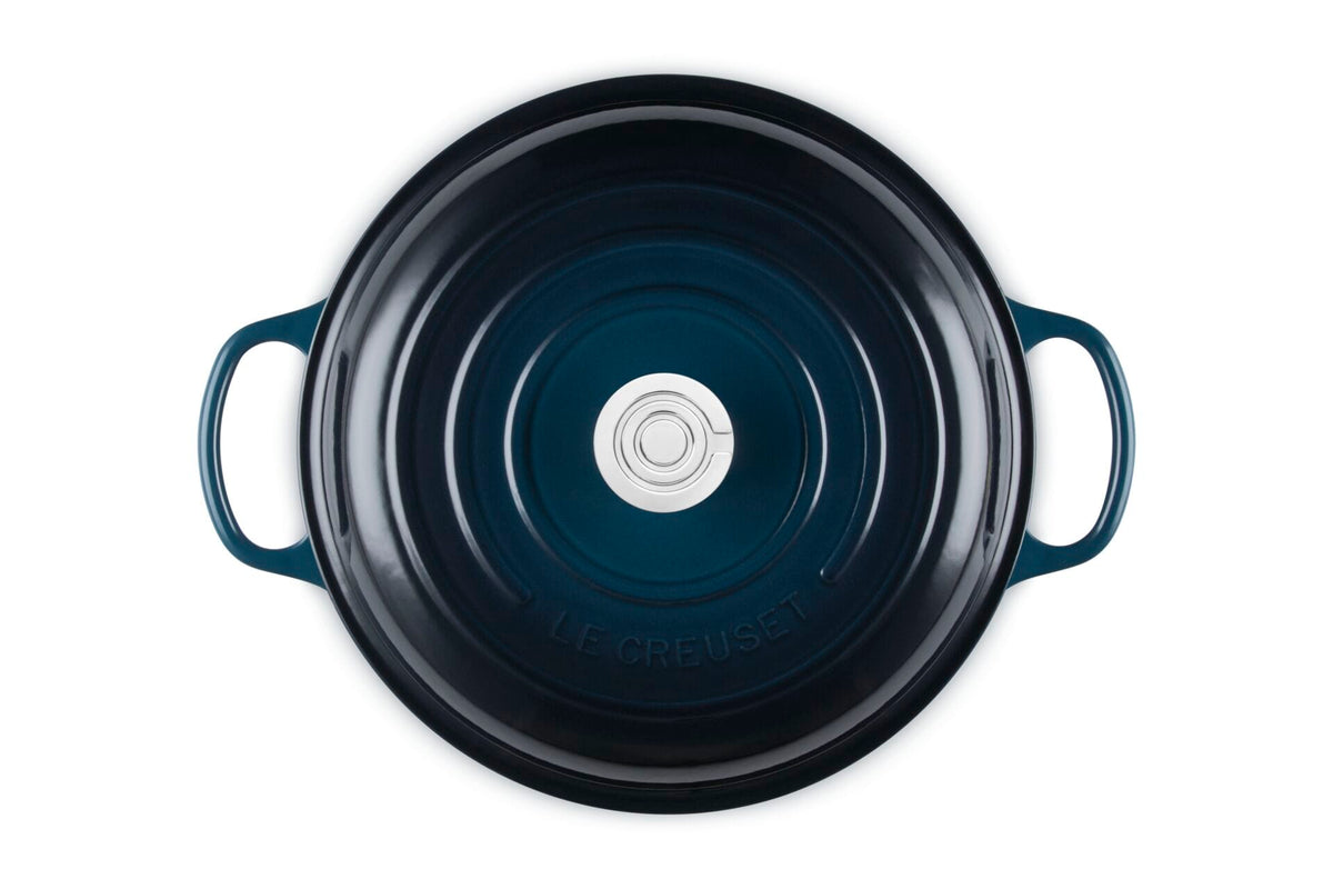 Cookware Le Creuset Signature Braiser, 3.5 Quart, Nuit
