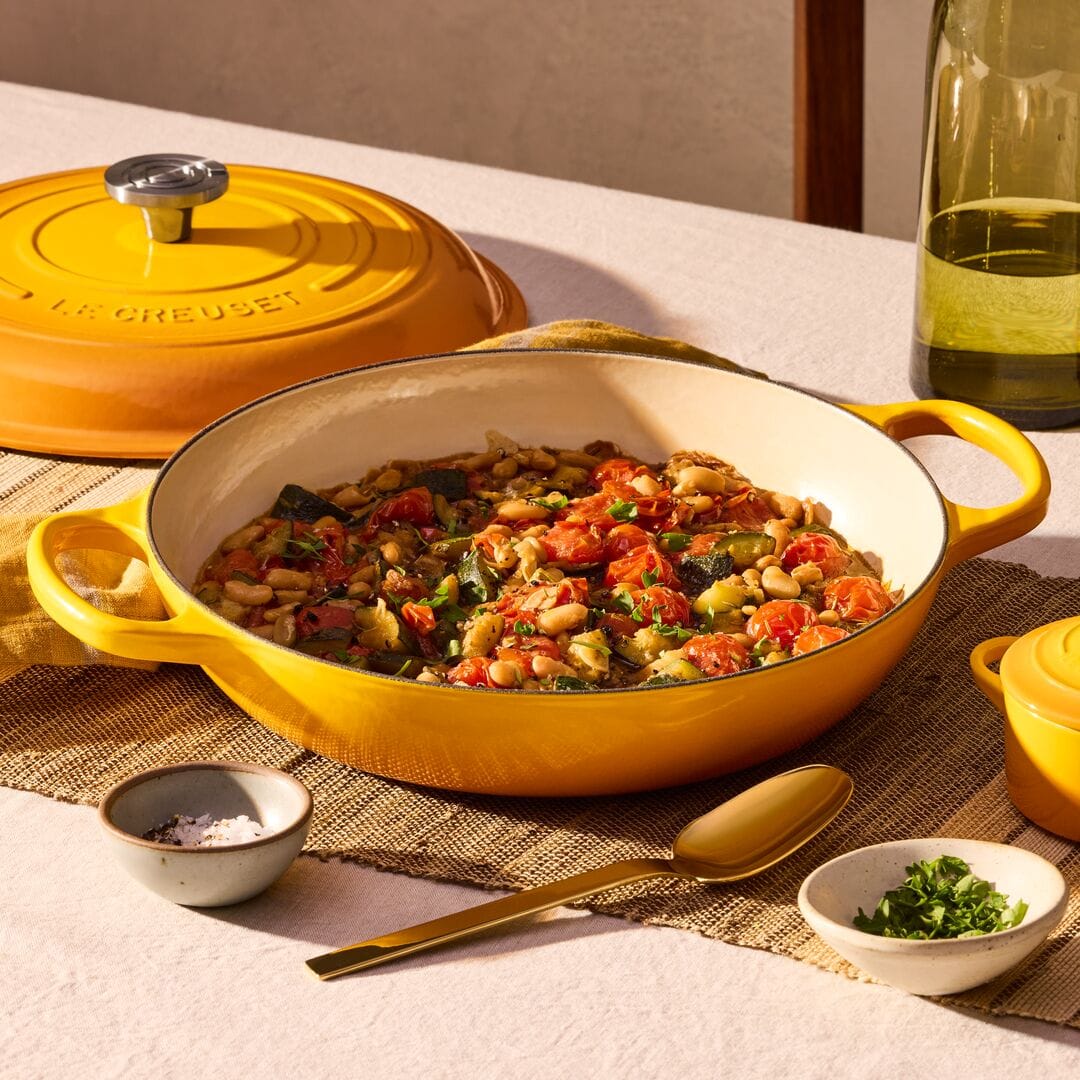 Cookware Le Creuset Signature Braiser - 3.5qt, Nectar