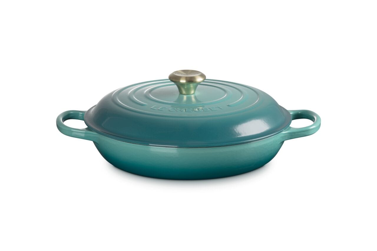 Cookware Le Creuset Signature Braiser - 3.5qt, Riviera