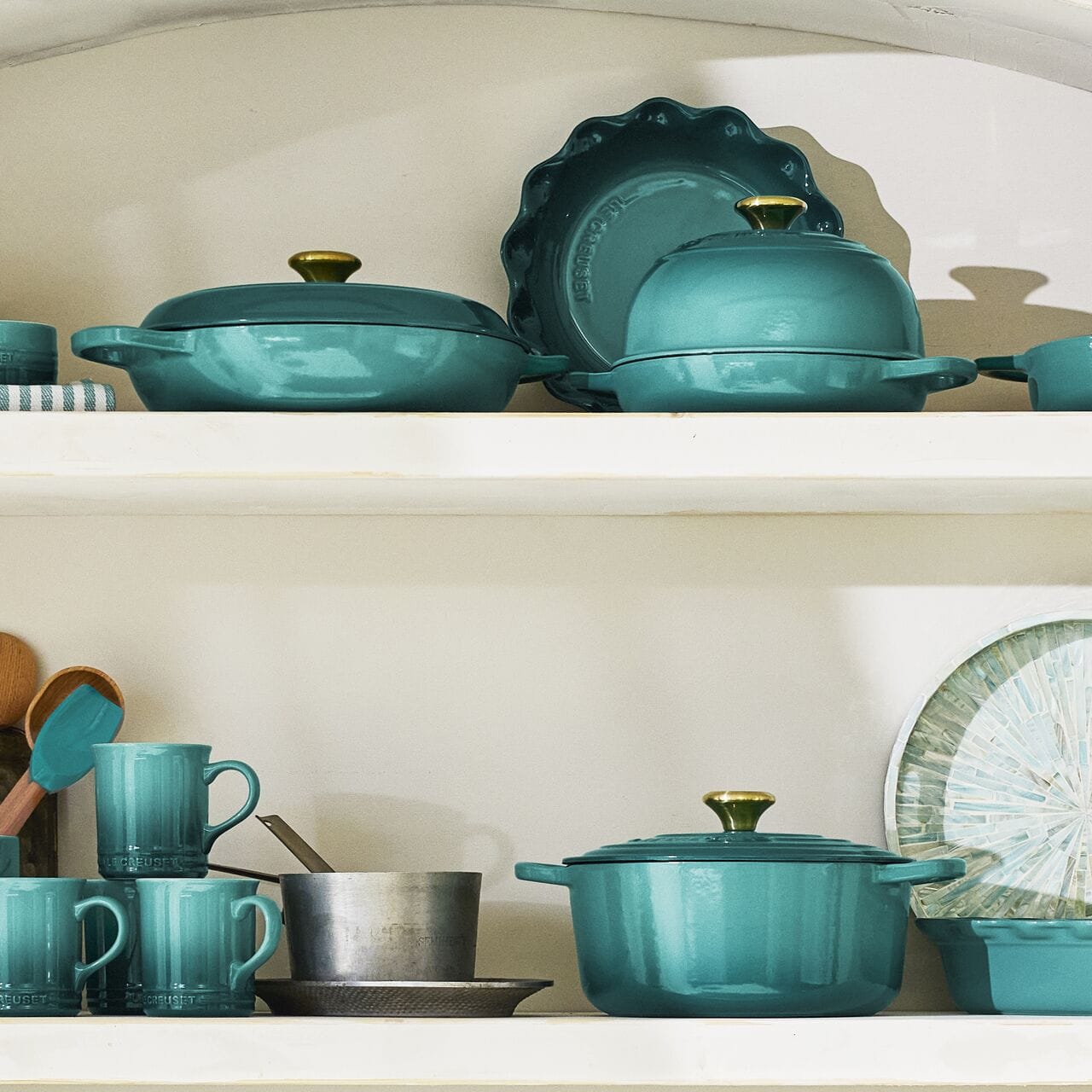 Cookware Le Creuset Signature Braiser - 3.5qt, Riviera