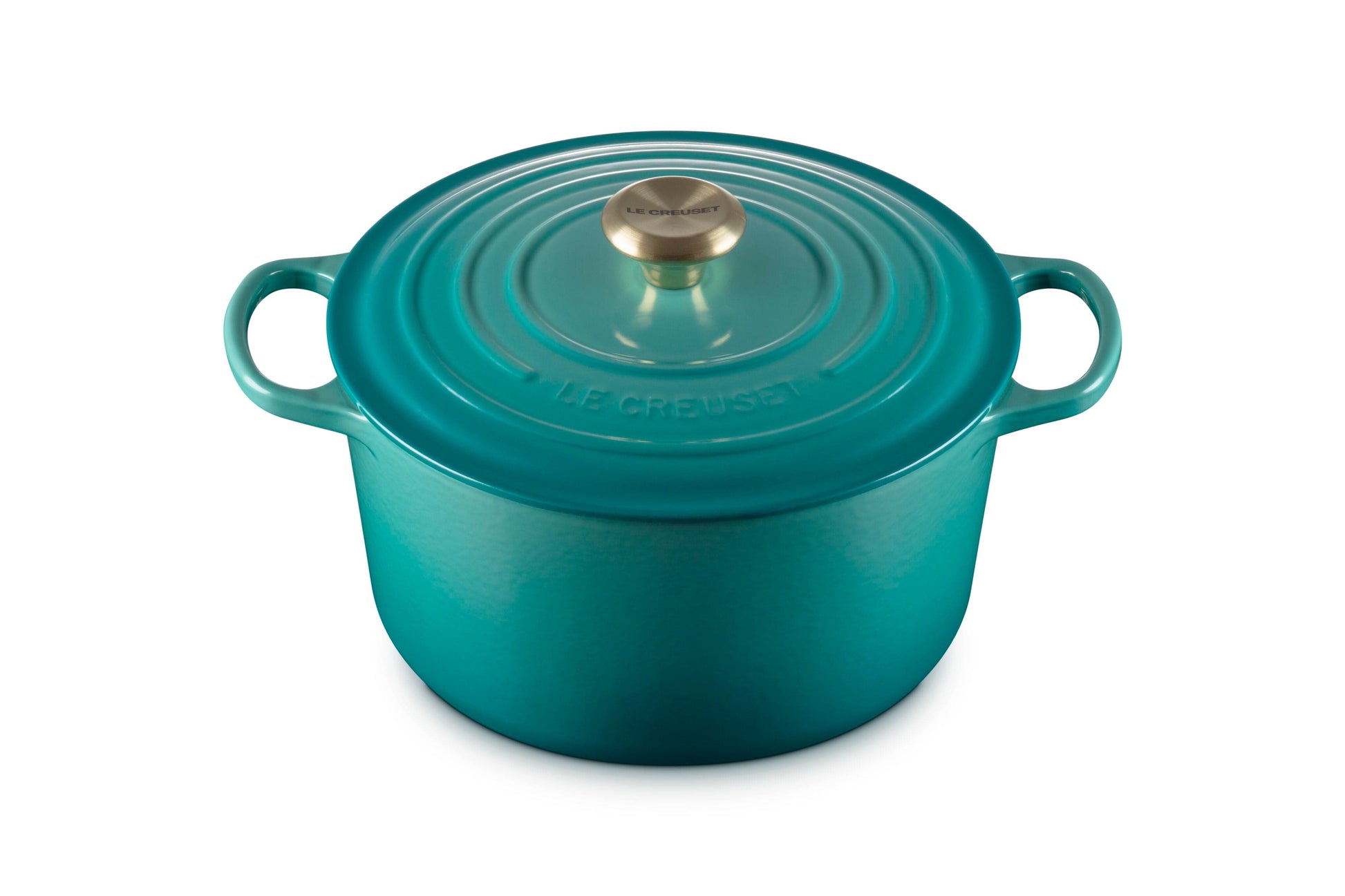 Cookware Le Creuset Signature Deep Round Oven - 6.5 qt., Riviera