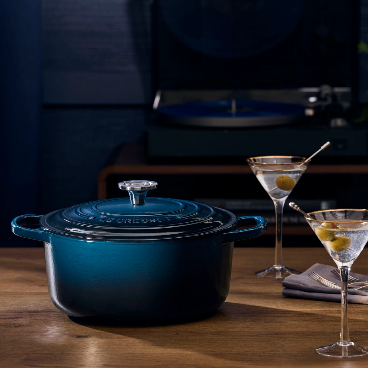 Cookware Le Creuset Signature Deep Round Oven - 6.5 Quart, Nuit