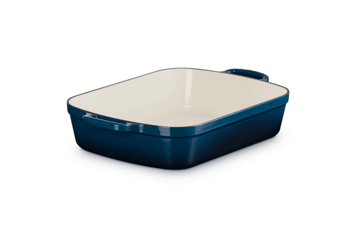 Cookware Le Creuset Signature Rectangular Roaster, 5.25 Quart, Nuit