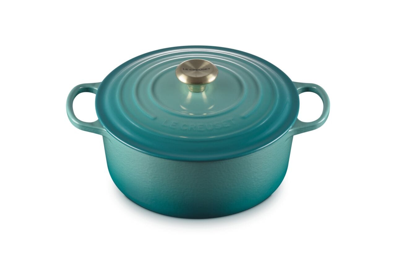 Cookware Le Creuset Signature Round Dutch Oven - 5.5 qt., Riviera