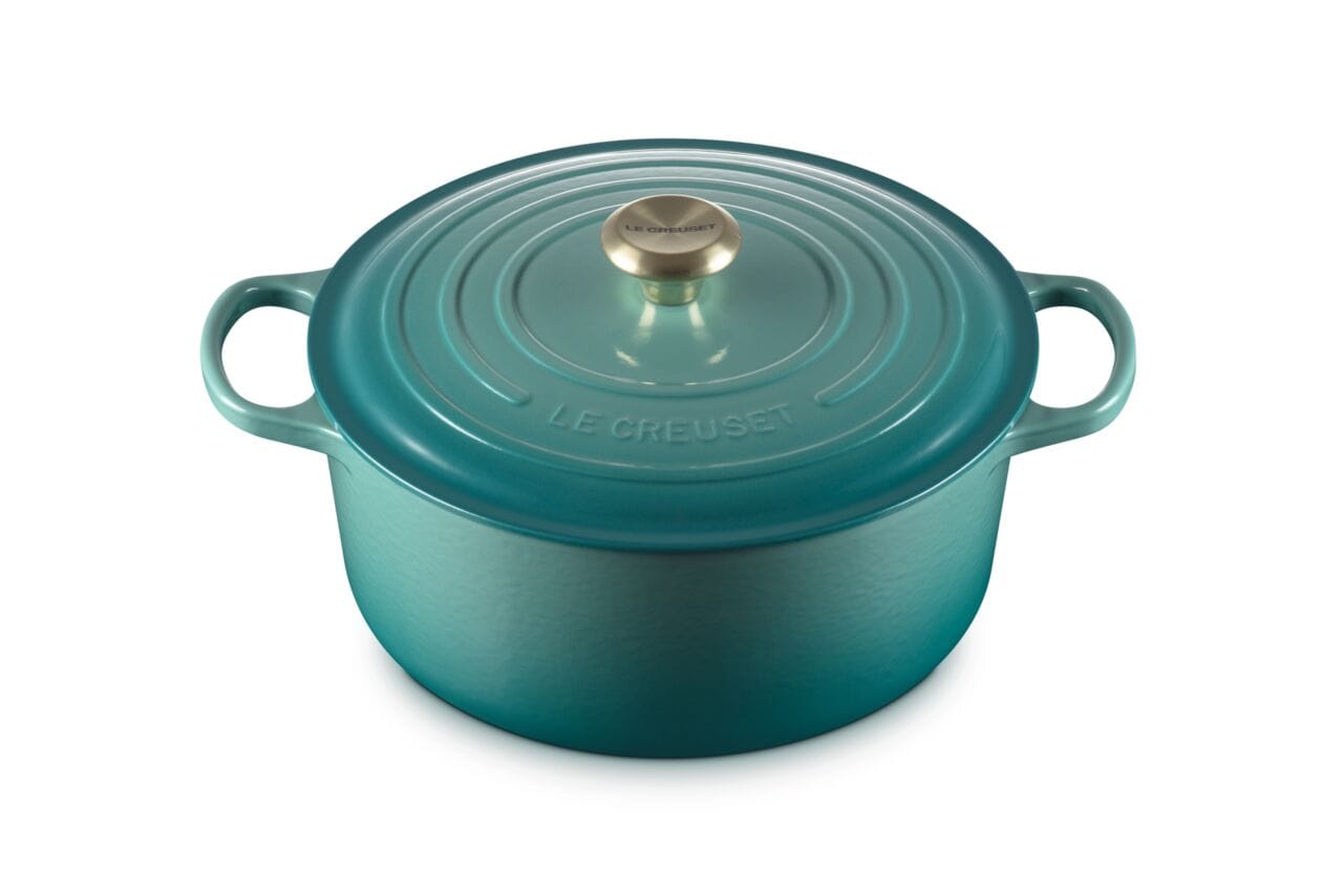 Cookware Le Creuset Signature Round Dutch Oven - 7.25 qt., Riviera