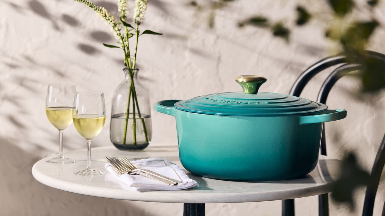 Cookware Le Creuset Signature Round Dutch Oven - 7.25 qt., Riviera