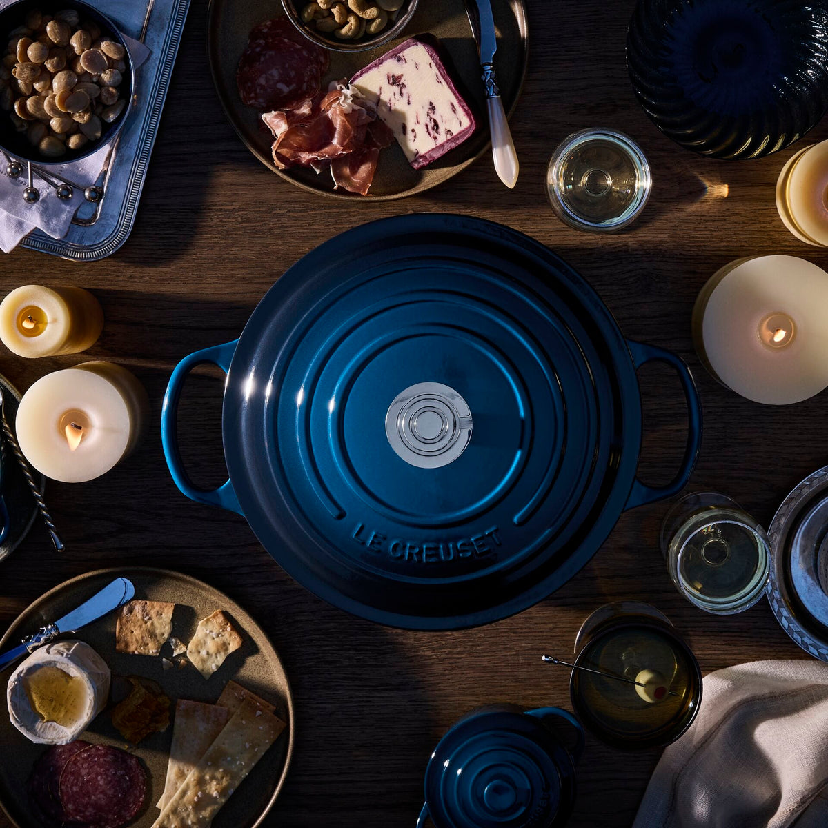 Cookware Le Creuset Signature Round Oven - 5.5 Quart, Nuit