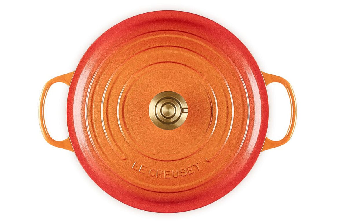 Cookware Le Creuset Signature Round Oven - 7.25 Quart - Flamme Dorée - Limited Edition