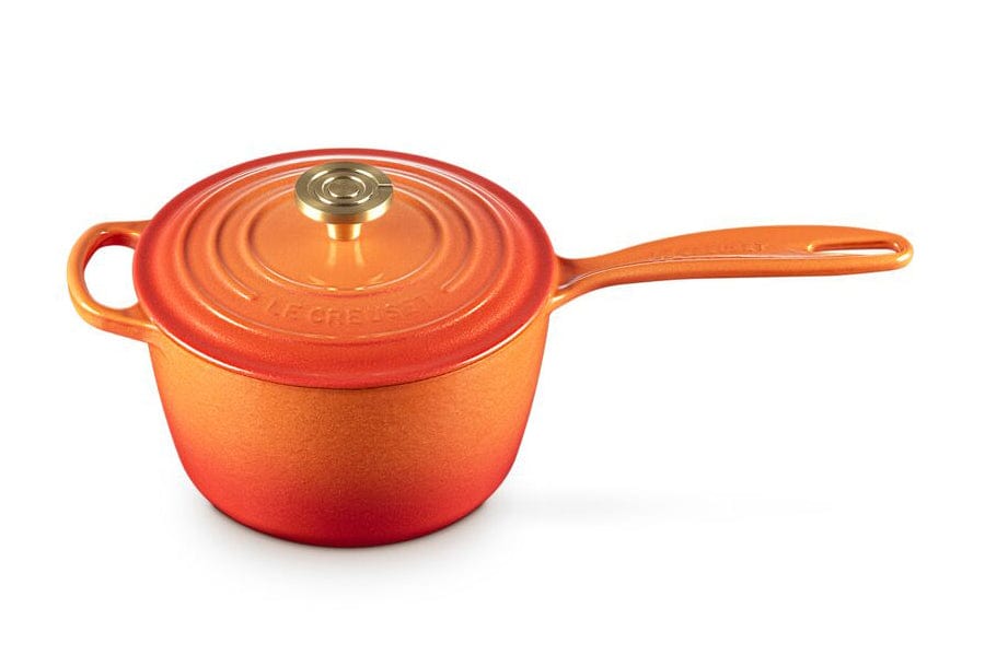 Cookware Le Creuset Signature Round Saucepan - 2.25 Quart - Flamme Dorée - Limited Edition