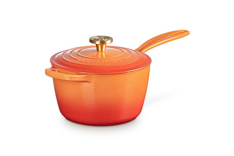 Cookware Le Creuset Signature Round Saucepan - 2.25 Quart - Flamme Dorée - Limited Edition