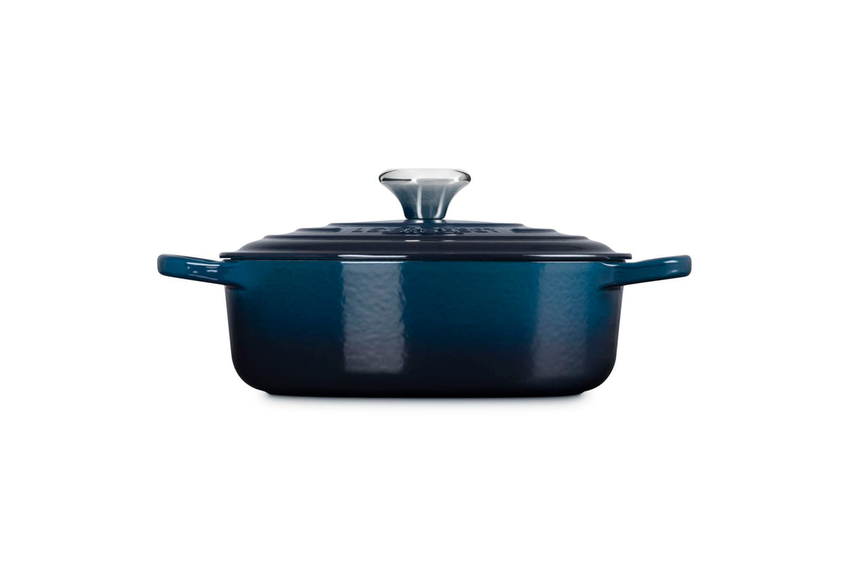 Cookware Le Creuset Signature Round Wide Oven, 3.5 Quart, Nuit