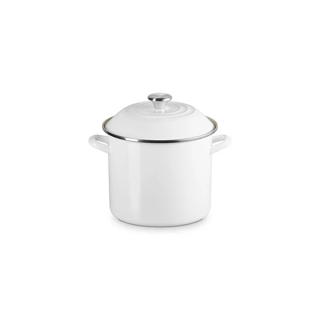 Le Creuset Stock Pot with Stainless Steel Knob - 10 Quart - Thumbnail 4