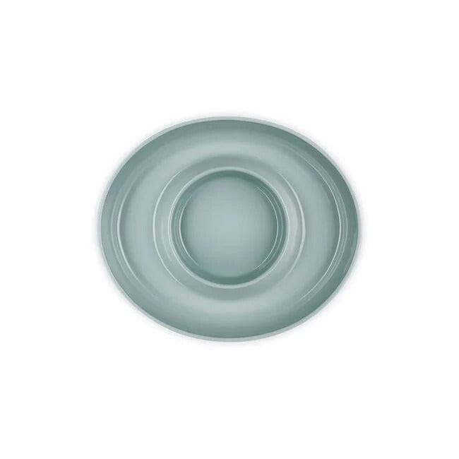 Tabletop Le Creuset Stoneware Chip and Dip Platter - Sea Salt