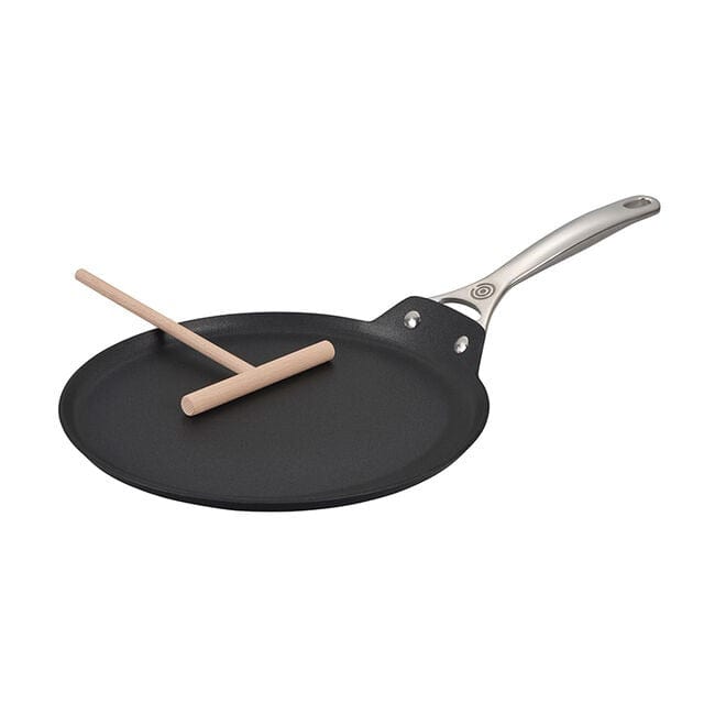Cookware Le Creuset Toughened Non-Stick Crepe Pan with Rateau