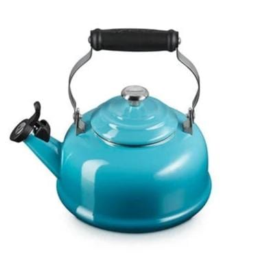 Coffee & Tea Le Creuset Whistling Kettle, 1.7 Qt. w/ Stainless Steel Knob