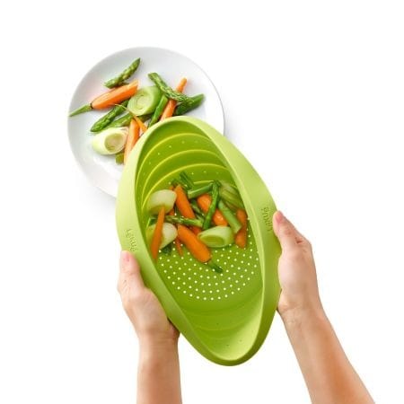 Tools & Accessories Lekue Collapsible Colander - Green