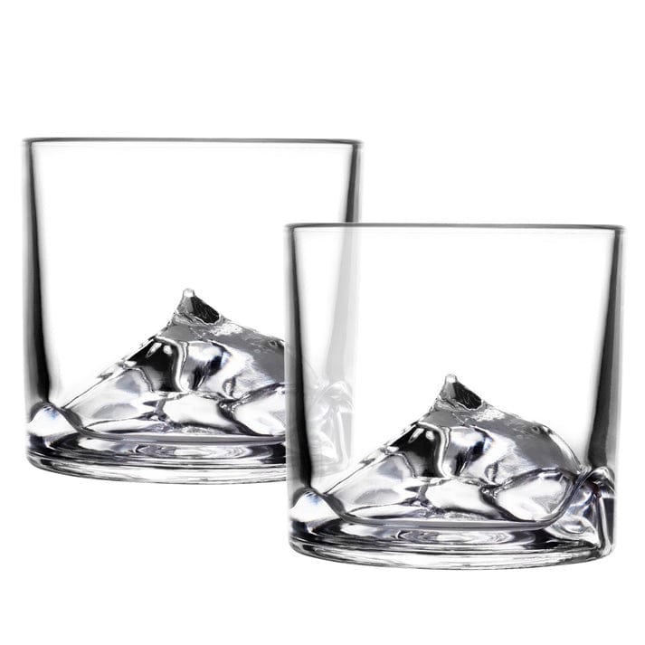 Barware Liiton - Everest Crystal Whiskey Glasses - Set of Two