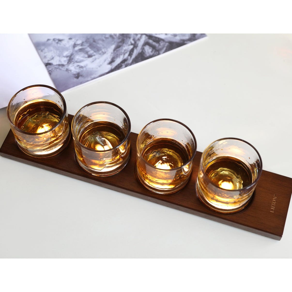 Barware Liiton The American Peaks Whisky Glasses - Set of 4