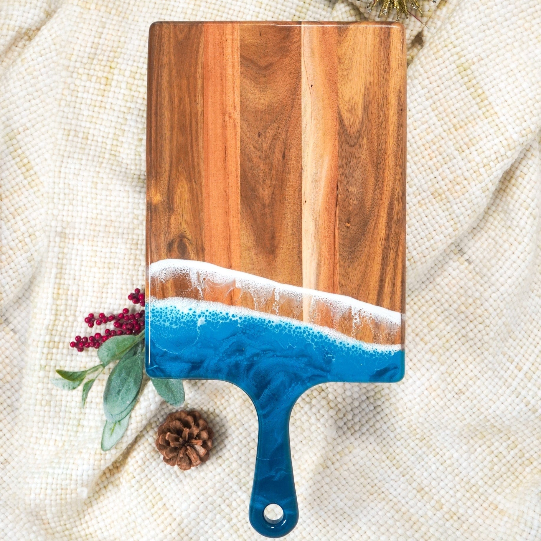 Lynn & Liana Serveware Acacia Cheese Board - Thumbnail 4