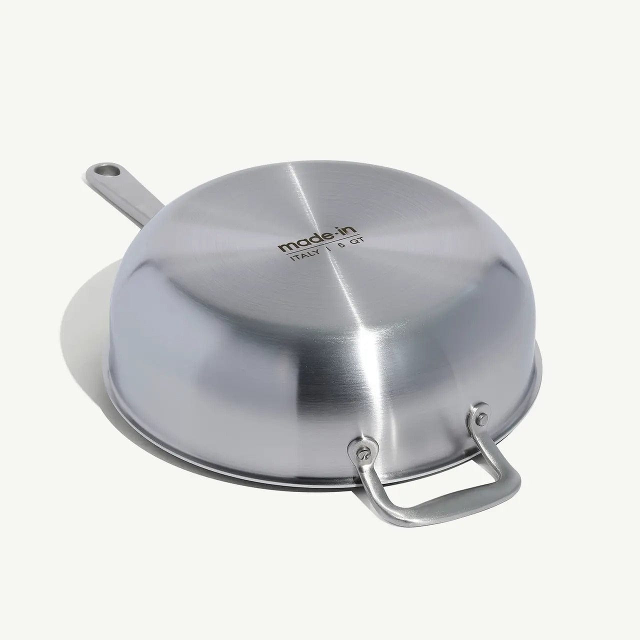 Made In Cookware 3 Quart Stainless Steel Saucier Pan - Thumbnail 4