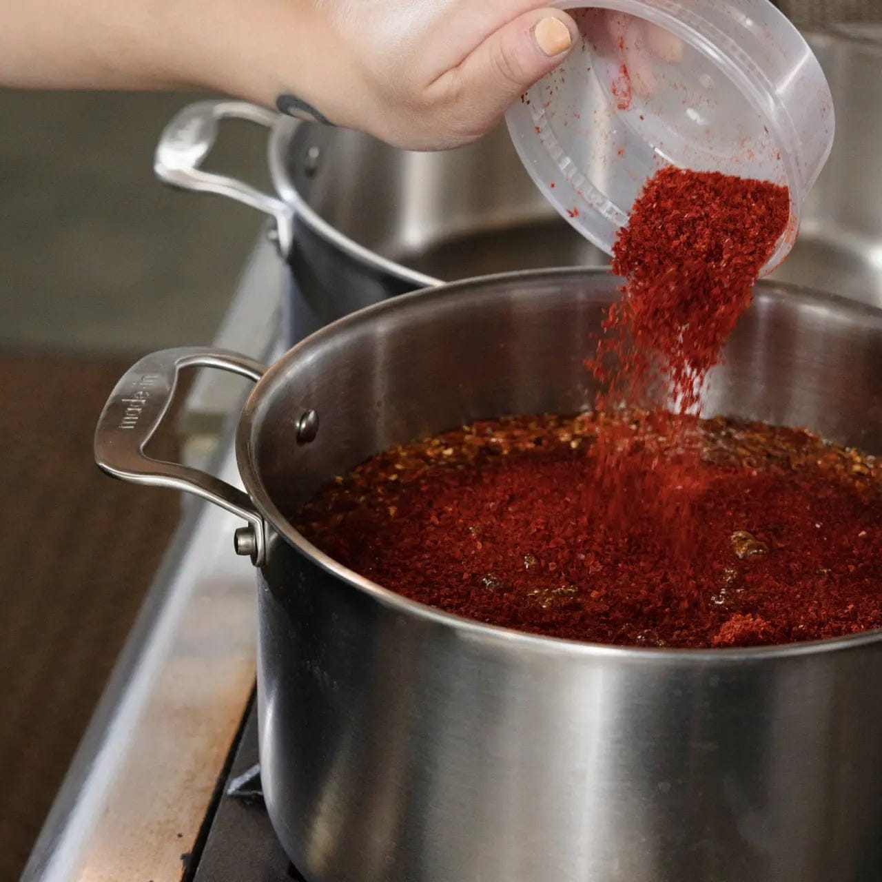 Cookware Made In 5-Ply Stainless Steel Stock Pot with Lid, 6 Quart