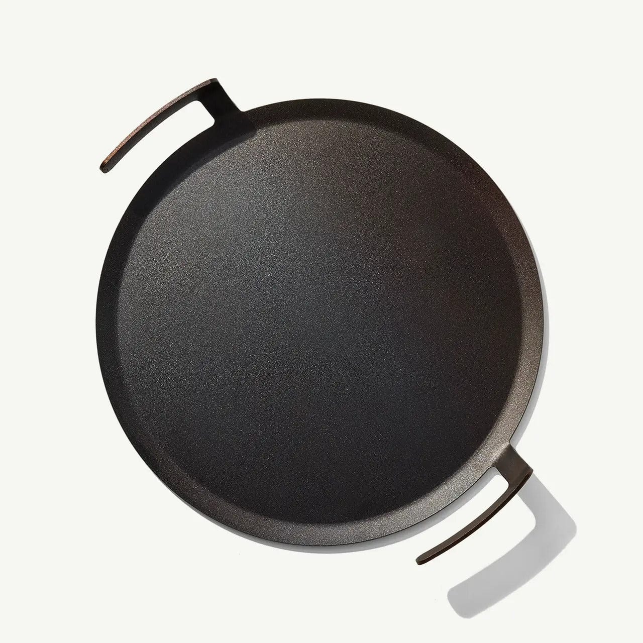 Cookware MADE IN Carbon Steel Round Griddle - MADE IN Blue Carbon Steel Griddle - Induction Compatible - Made in Sweden - Lifetime Warranty