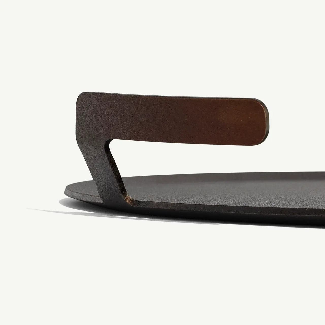 Cookware MADE IN Carbon Steel Round Griddle - MADE IN Blue Carbon Steel Griddle - Induction Compatible - Made in Sweden - Lifetime Warranty