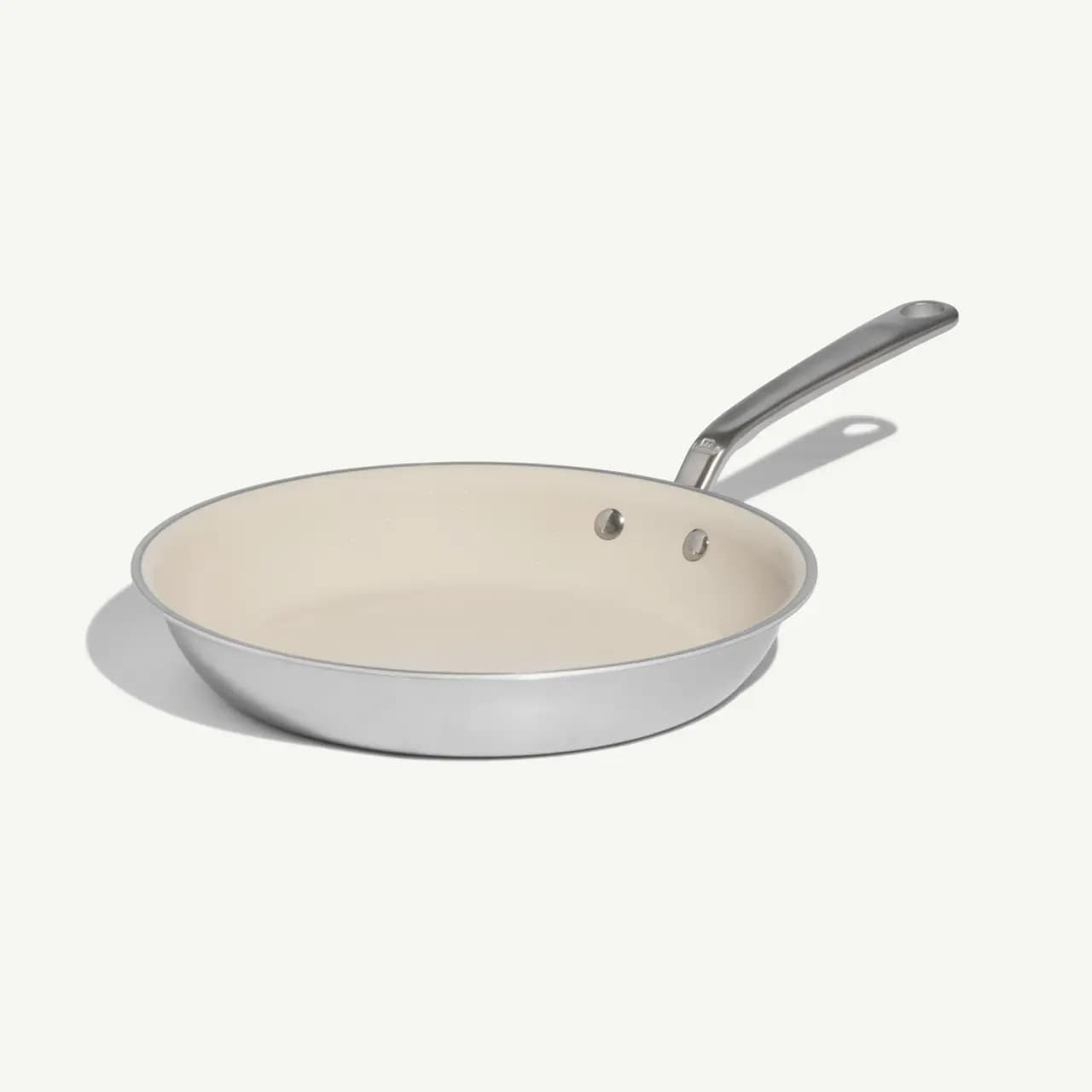 Cookware Made In CeramiClad 2.0 Non-Stick Fry Pan - Ceramic Coating, no PFAS, No PFOA - Made in USA - 8", 10", 12"