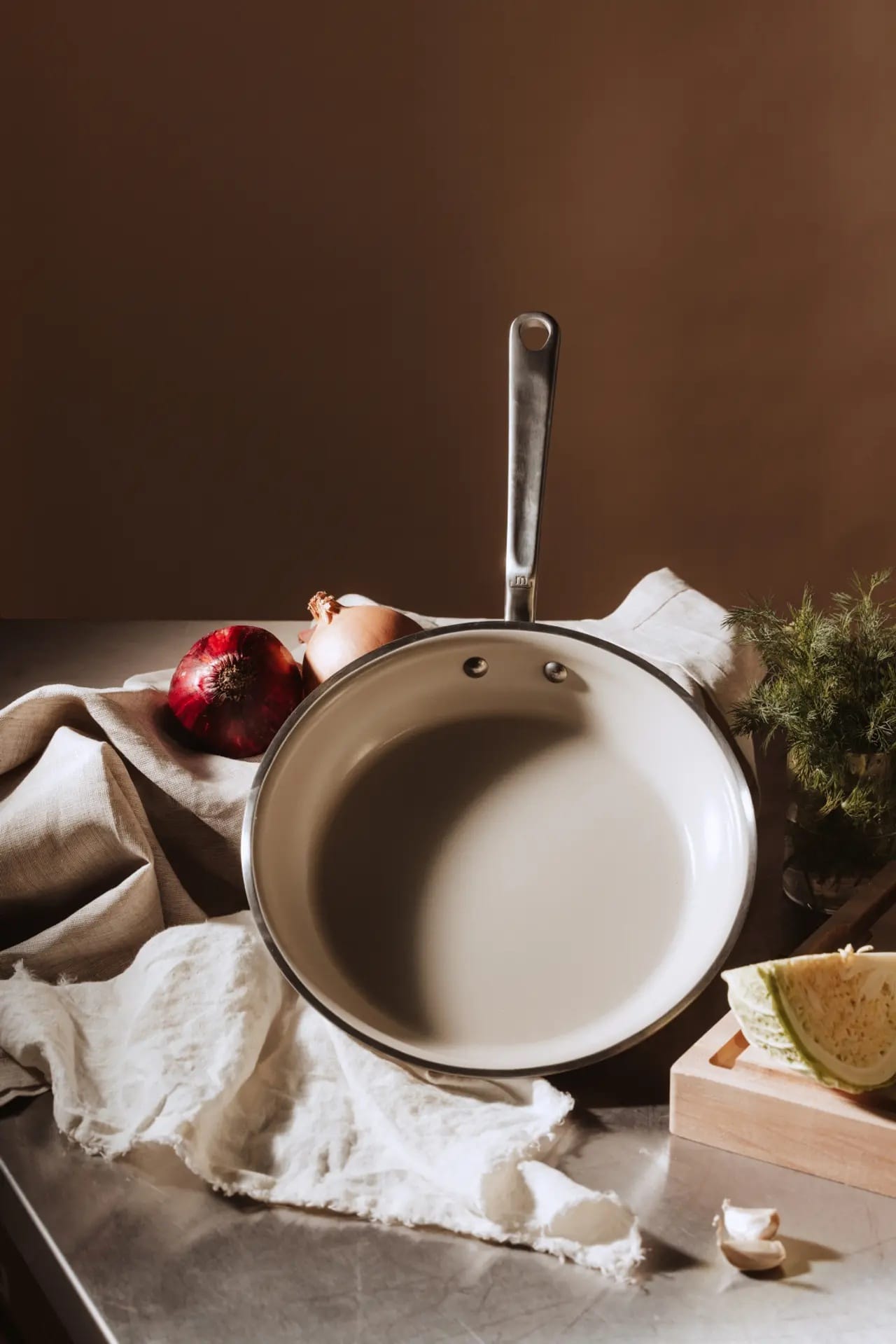 Cookware Made In CeramiClad 2.0 Non-Stick Fry Pan - Ceramic Coating, no PFAS, No PFOA - Made in USA - 8", 10", 12"