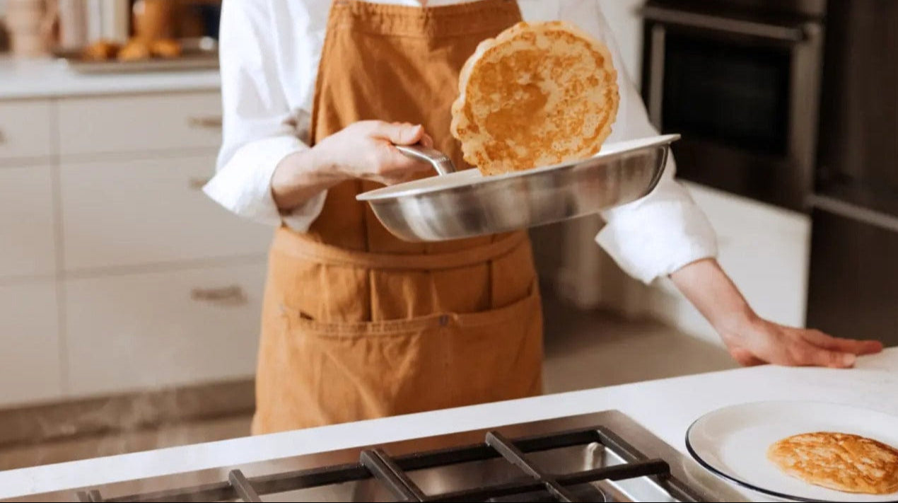 Cookware MADE IN CeramiClad Non-Stick Fry Pan - Ceramic Coating, no PFAS, No PFOA -  8", 10", 12"